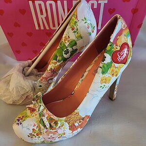 Iron Fist Care Bears Spring Fling Platform Pastel 4 Inch Heels